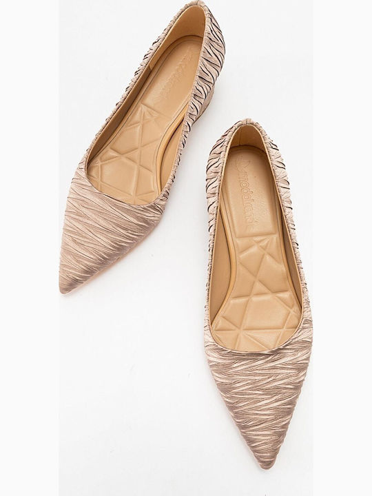 Leder Pumps Beige