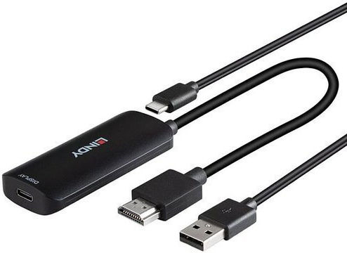 Lindy Konverter HDMI männlich zu USB-C männlich 1Stück 43423