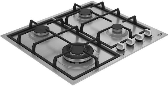 Beko Εστία Υγραερίου Αυτόνομη 56x49εκ. Γκρι