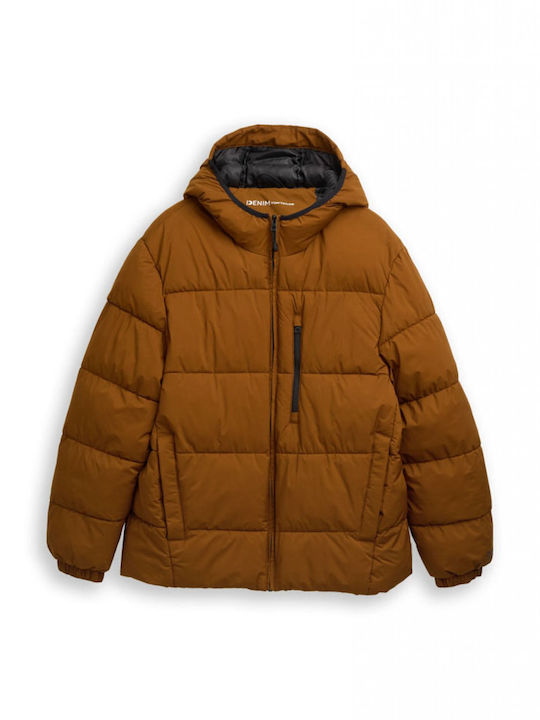 Geacă Puffer De Iarnă Maro Equestrian Brown