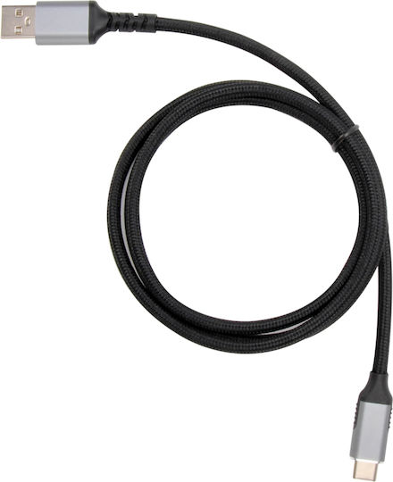 Vcom Cu405m-1.8m кабел USB A M към USB C M 1.8m екраниран черен