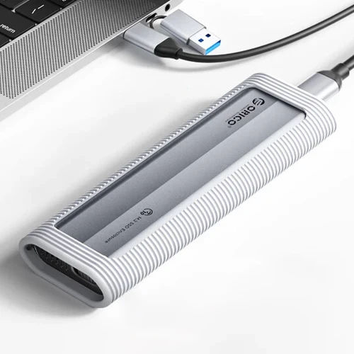 Orico Θήκη για Σκληρό Δίσκο M.2 SATA III NVME με σύνδεση SATA / USB 3.2 / USB 3.1 σε Γκρι χρώμα