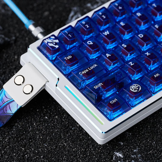 ATK EDGE 60 HE Leviatan - 8K Hall Effect Gaming Keyboard 60% with Magnetic switches and RGB lighting (International English) Blue