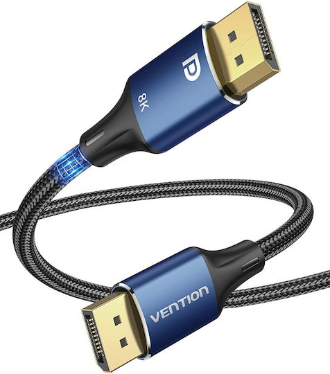Vention Braided HDMI Cable Male - HDMI Male 1.5m Blue