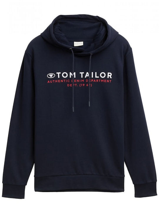 Sweatshirt with Hood Navy