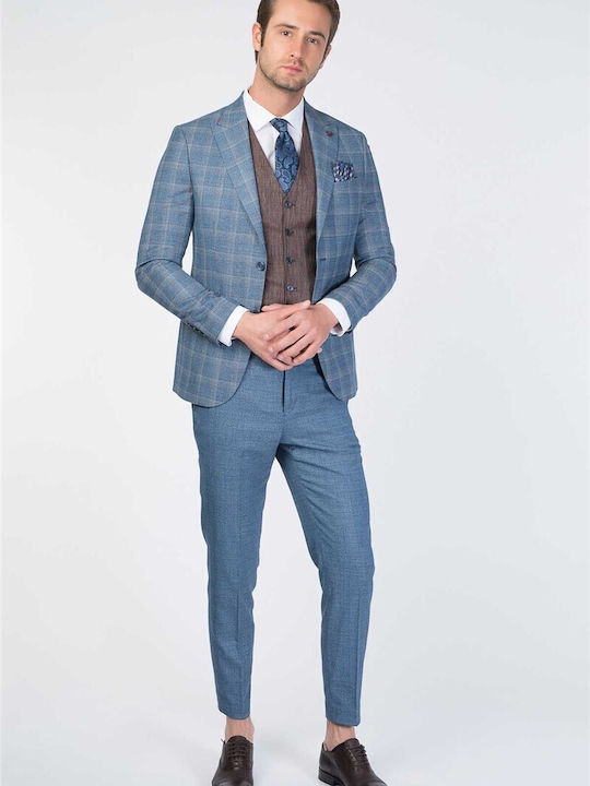 Costum Bărbați Blue