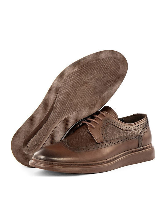 Leder Herrenschuhe Braun