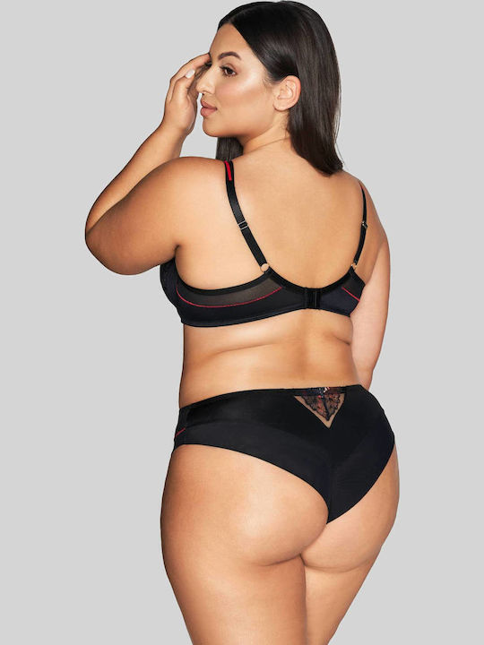 Bra with Light Padding Underwire Black