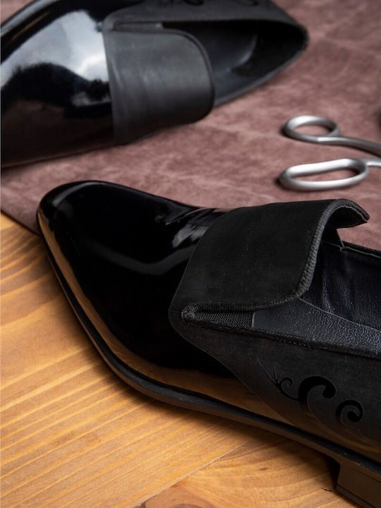 Men's Leather Dress Shoes Black
