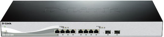 D-Link DXS-1210-10TS/E Managed L2 / L3 Switch με 8 Θύρες Ethernet και 2 SFP Θύρες