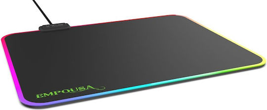 Inca IMP-024 Gaming Mouse Pad Medium (320mm) with RGB Lighting Black