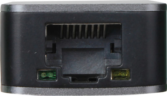 VCOM Αντάπτορας Δικτύου USB-C με Ενσύρματη Σύνδεση Ethernet