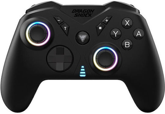 Dragonshock Nebula Wireless Gamepad for Switch Ultimate Black