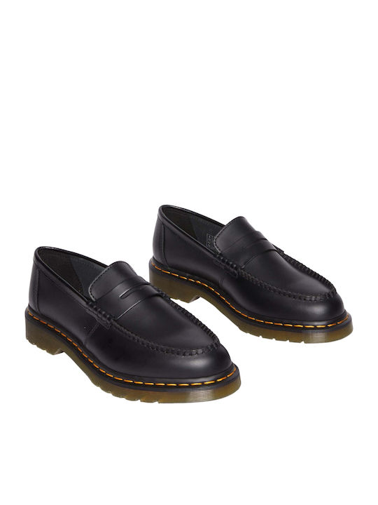 Penton Leder Herren Mokassins in Schwarz Farbe