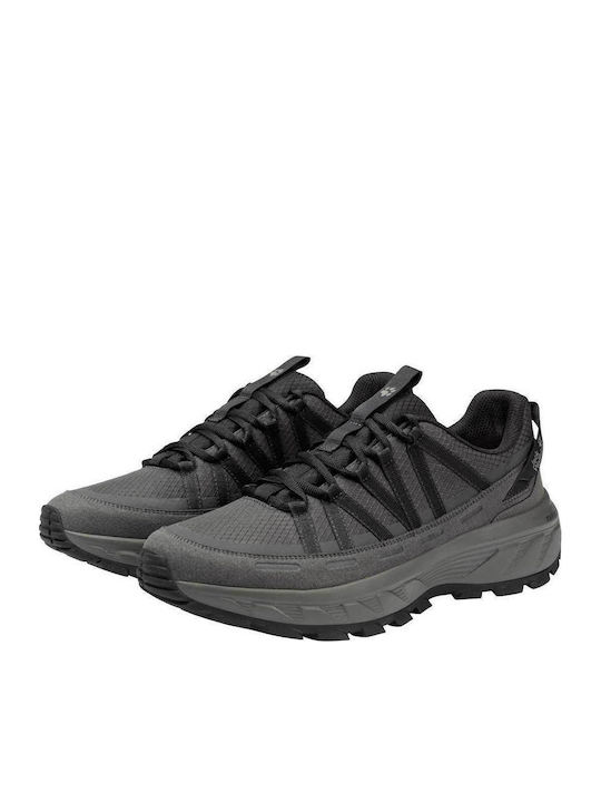 Jack Wolfskin Hike Ανδρικά Ορειβατικά Παπούτσια Αδιάβροχα Μαύρα
