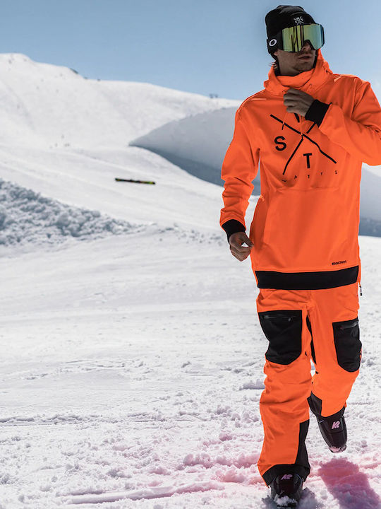 Watts 8-1Orbital-W5001 Masculin Jachetă Coajă moale pentru Schi & Snowboard Portocaliu