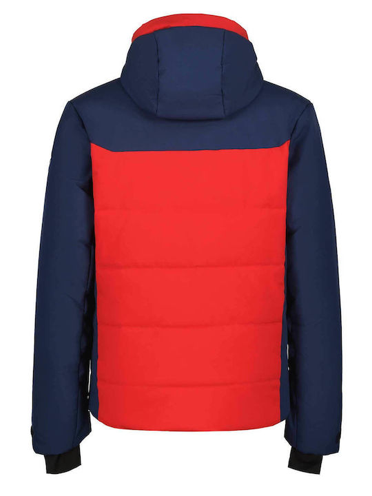 Icepeak 56117839-393 Ανδρικό Μπουφάν για Σκι & Snowboard Μπλε