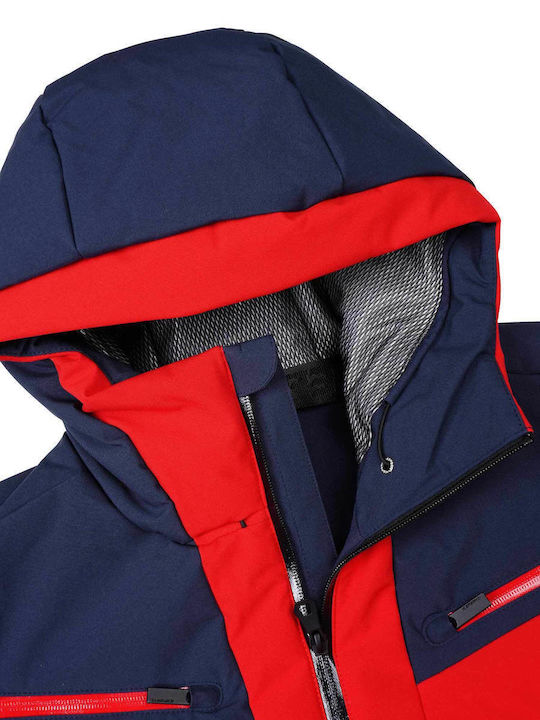 Icepeak 56117839-393 Ανδρικό Μπουφάν για Σκι & Snowboard Μπλε