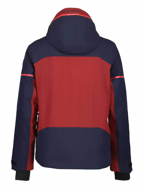Icepeak 56124839-390 Ανδρικό Μπουφάν για Σκι & Snowboard Μπλε