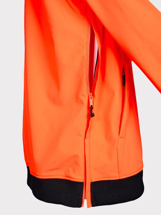 Watts 8-1Orbital-W5001 Masculin Jachetă Coajă moale pentru Schi & Snowboard Portocaliu