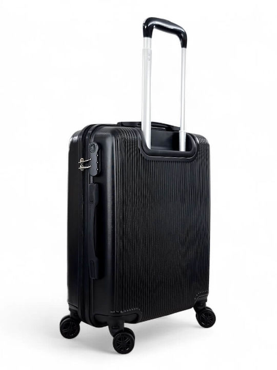 Playful Bags Hard Black Suitcases With 4 Wheels