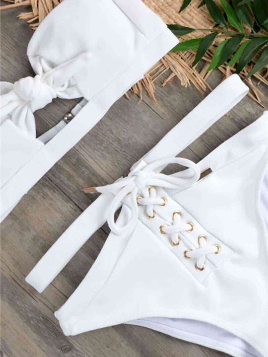 Set Bikini White