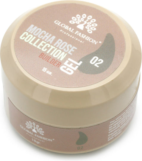 Global Fashion Builder Nail Gel 02 15gr