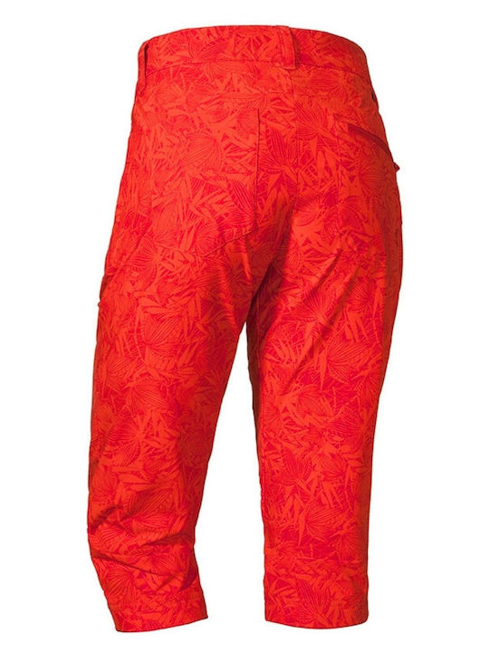 Schoeffel Femei Lung Pantaloni de drumeție Roșu