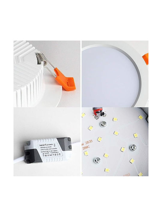 Lightplanet Spot Încorporat cu LED Integrat și Lumină Alb Cald 1buc