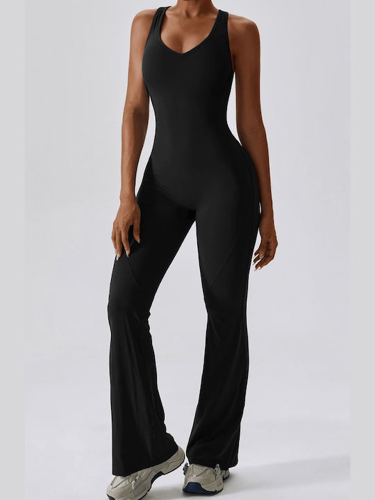 Damen Einteiler Anzug Black