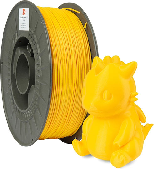 3d Power PLA 3D Printer Filament 1.75mm Yellow 1kg 1pc Spool