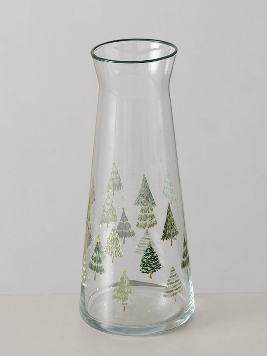 MSA Glas Karaffe zum Servieren mit Verschluss Transparent 1Stück