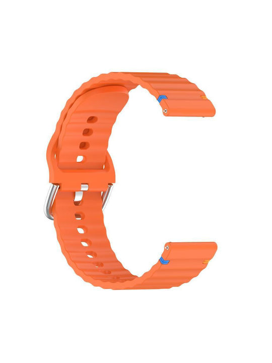 Λουράκι Σιλικόνης Πορτοκαλί (Xiaomi Watch S4 47mm)
