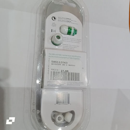 Skullcandy S2INCZ-165 In-ear Handsfree Ακουστικά με Βύσμα 3.5mm