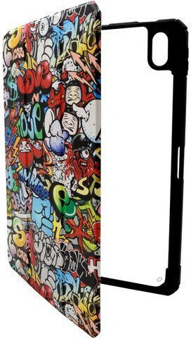 RealPower Klappdeckel Robust Design Graffiti (iPad 10,9)