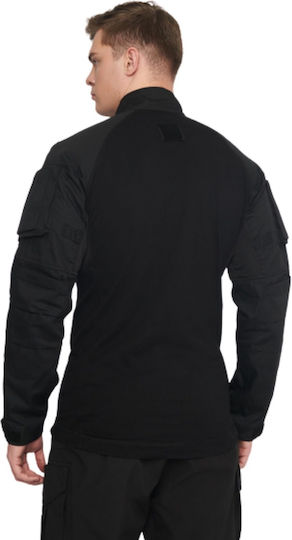 Men's Tactical Sweatshirt Mil-tec Tactical 2.0 Military Black