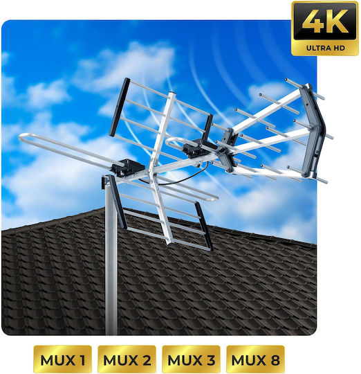 Berdsen Bd-950 Ultra Hd 4k Richtungs Draußen TV-Antenne
