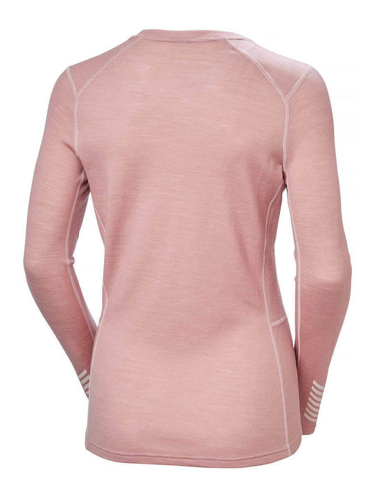 Helly Hansen Ισοθερμική Μπλούζα Ροζ