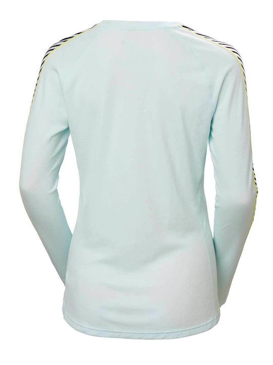 Helly Hansen Damen Thermo Langarmshirt Blau