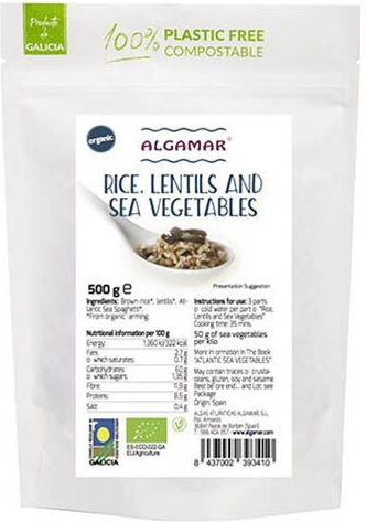 Linte Orez Alge Marine Bio 500g Algamar