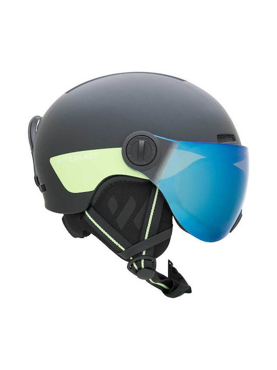 Witeblaze Παιδικό Κράνος για Σκι & Snowboard σε Μαύρο Χρώμα