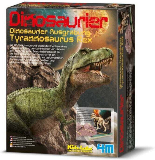 4M Tyrannosaurus Rex Joc Educațional Excavare de dinozauri pentru 6+ Ani