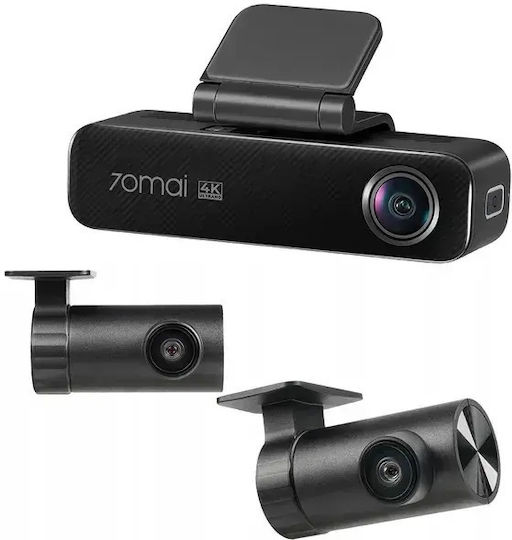 70Mai Μ800-2 4Κ Σετ Κάμερα DVR Αυτοκινήτου 4K Wi-Fi, GPS & Κάμερα Οπισθοπορείας