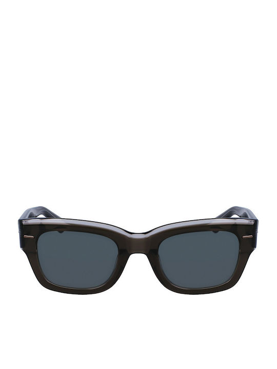 Calvin Klein Feminini Ochelari de soare cu Negru Cadru și Gri Lentilă CK23509S 059