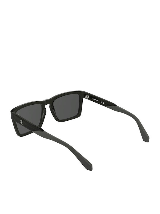 Calvin Klein Unisex Γυαλιά Ηλίου με Μαύρο Κοκκάλινο Σκελετό και Μαύρο Φακό CKJ25617S 050