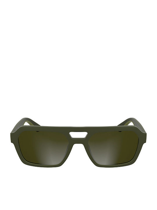 Calvin Klein Unisex Ochelari de soare cu Verde Cadru și Verde Lentilă CKJ25603S 309