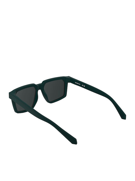 Calvin Klein Unisex Ochelari de soare cu Verde Cadru și Gri Lentilă CKJ25621S 432