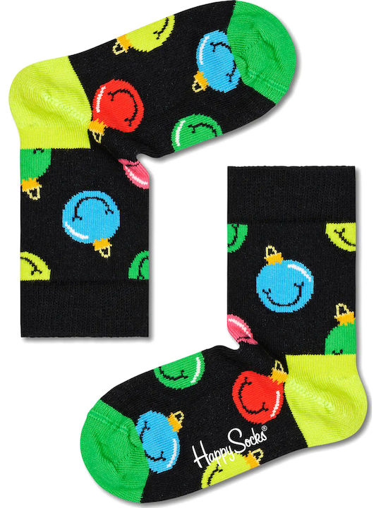 Happy Socks Kids' Socks Knee-High Holiday Multicolored 2 Pairs