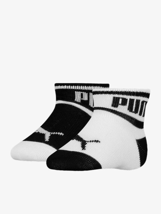 PUMA Αθλητικές Παιδικές Κάλτσες Μακριές Μαύρο 2 Ζευγάρια