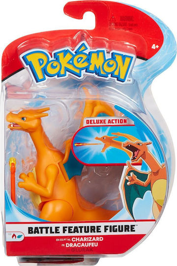 Jazwares Pokemon Battle Feature Figure Charizard 13εκ.